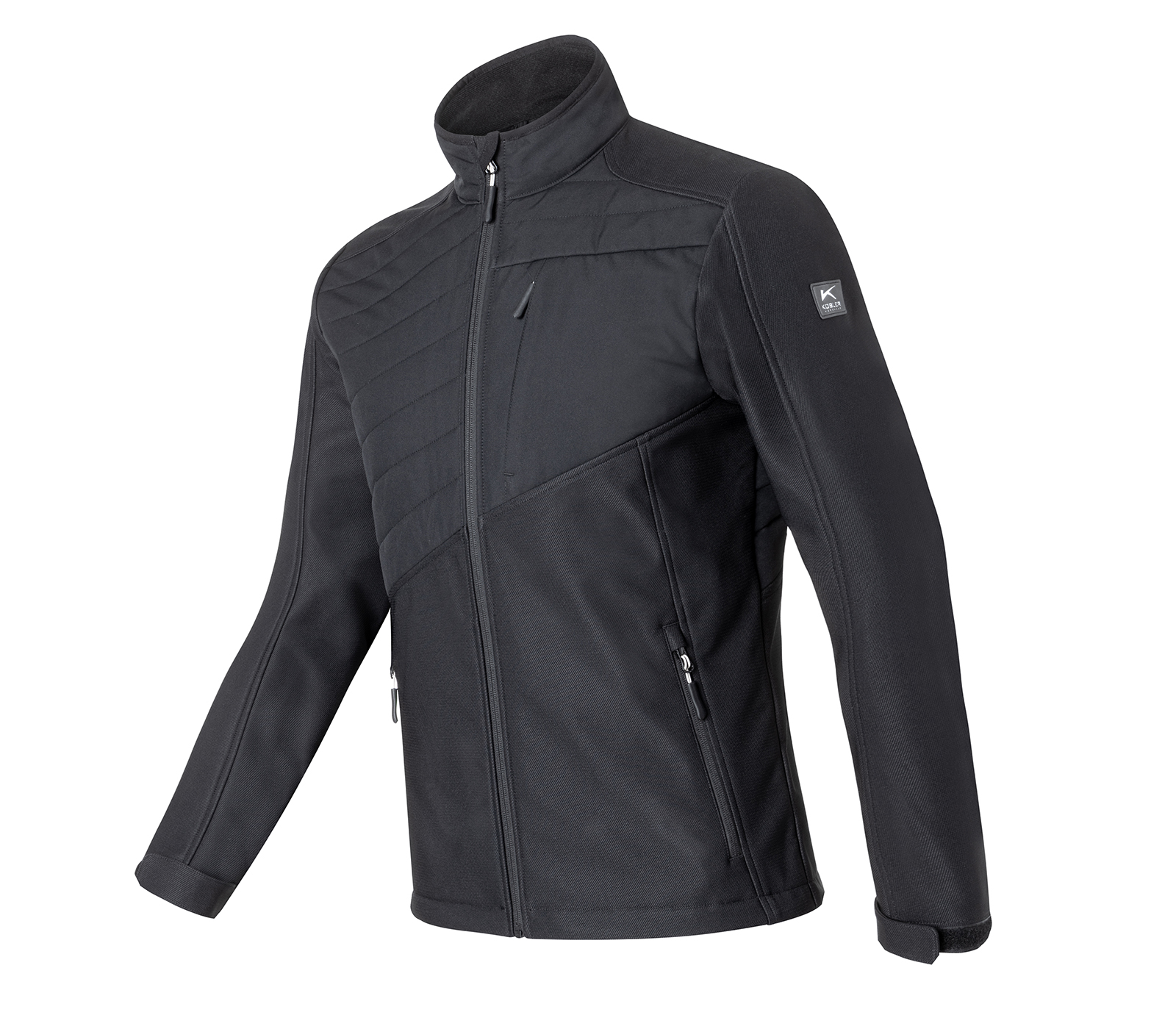Hybrid Softshell Jacke – Softshell trifft Steppjacke