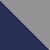bleu foncé/gris moyen